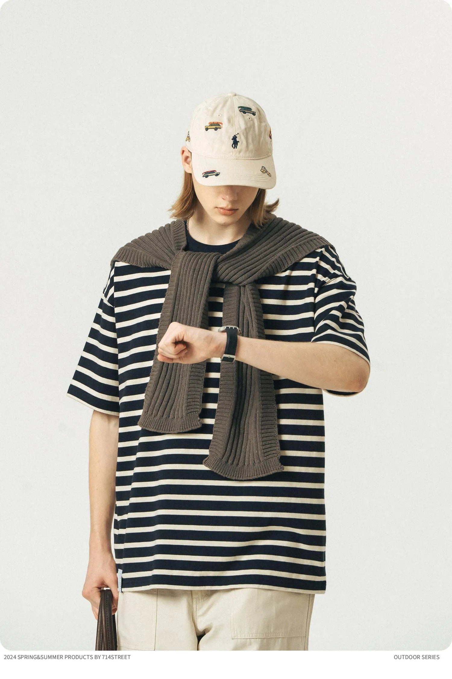 714STREET ボーダーTシャツ 714ST038