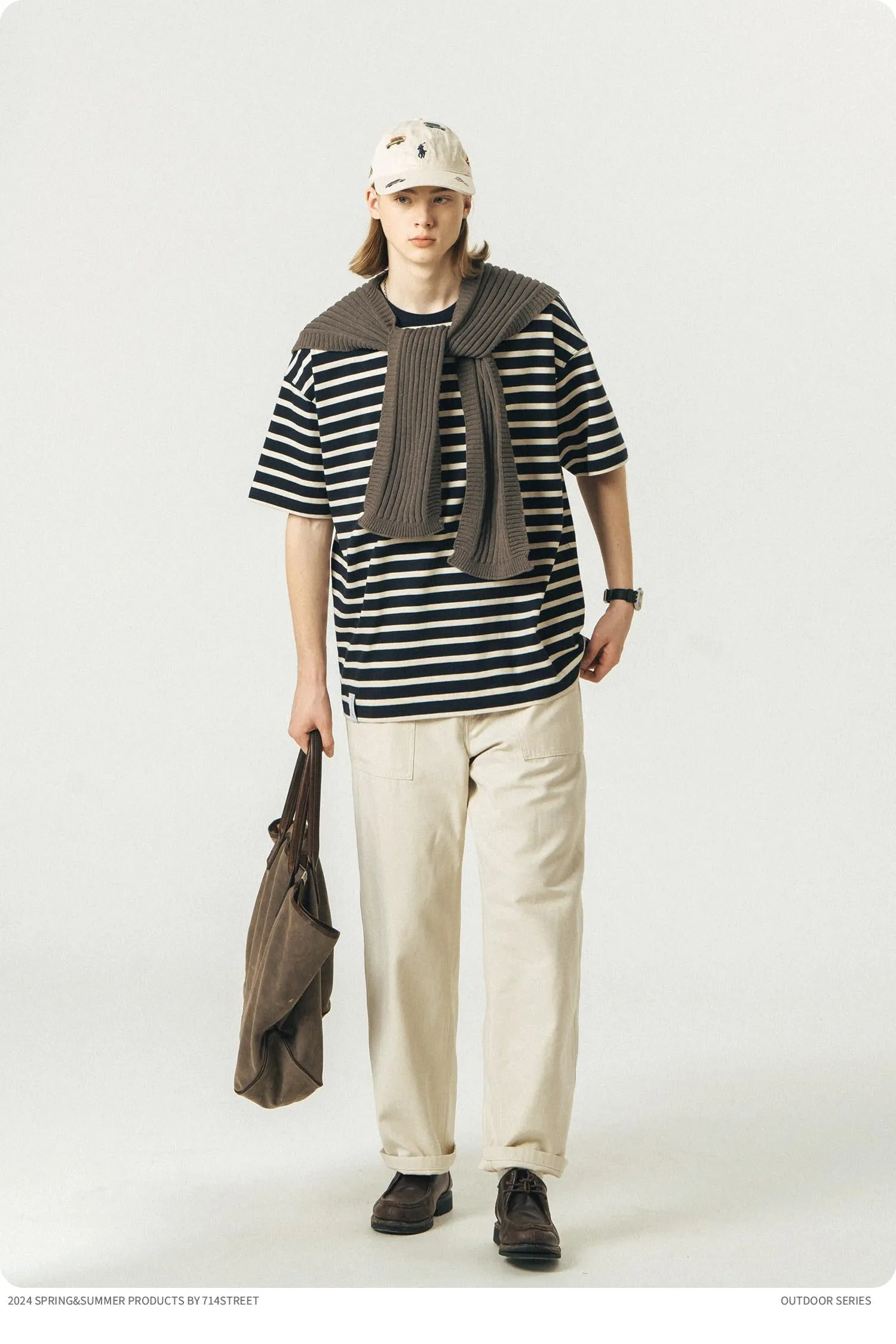 714STREET ボーダーTシャツ 714ST038