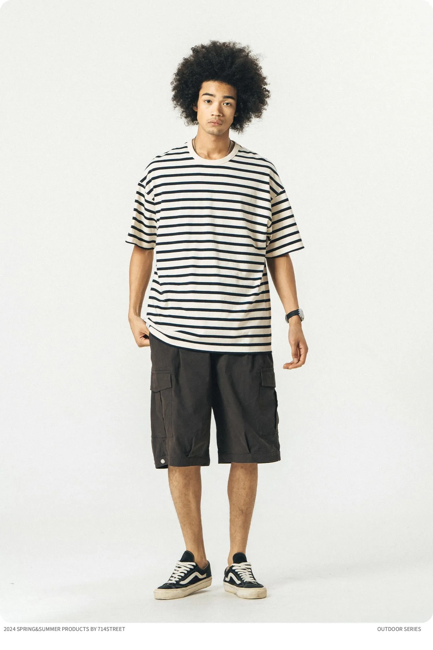 714STREET ボーダーTシャツ 714ST038