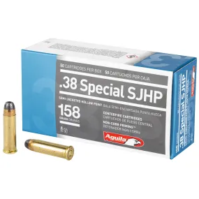 Aguila 38spl 158gr Sjhp 50-500