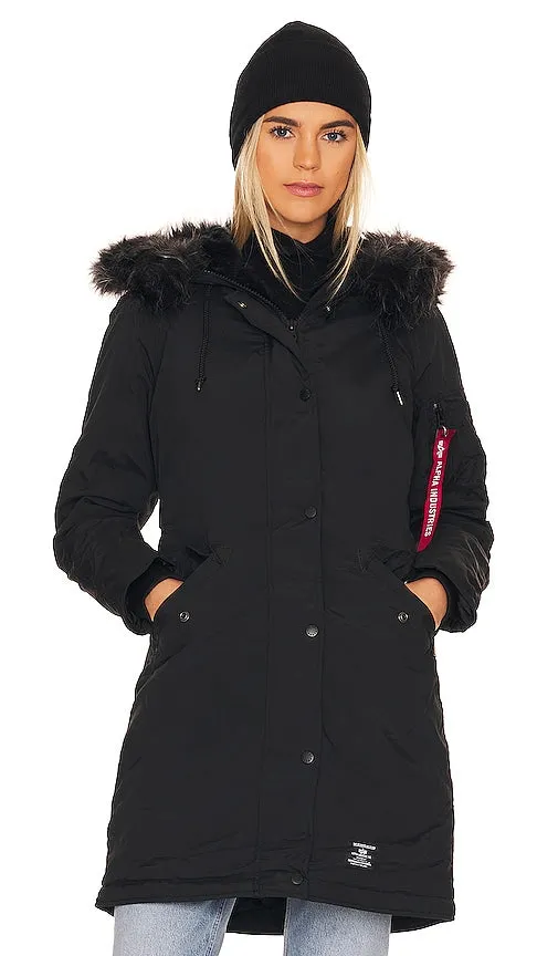 ALPHA INDUSTRIES Elyse Gen II Parka in Black