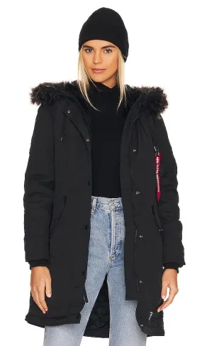 ALPHA INDUSTRIES Elyse Gen II Parka in Black