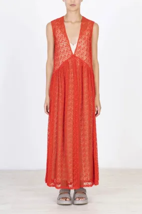 Alysi - Lace Dress: Papavero