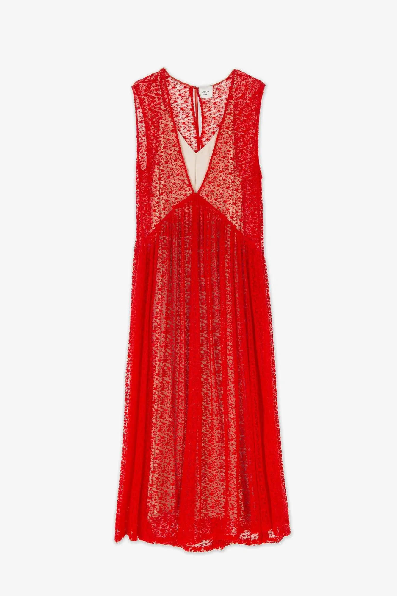 Alysi - Lace Dress: Papavero