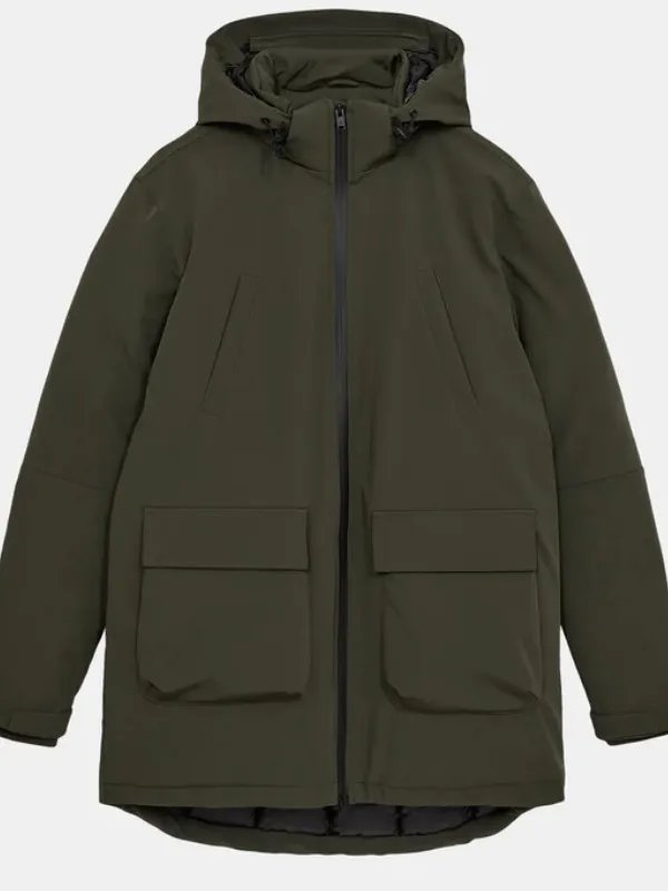 Anerkjendt Forest Night Parka Rain Coat
