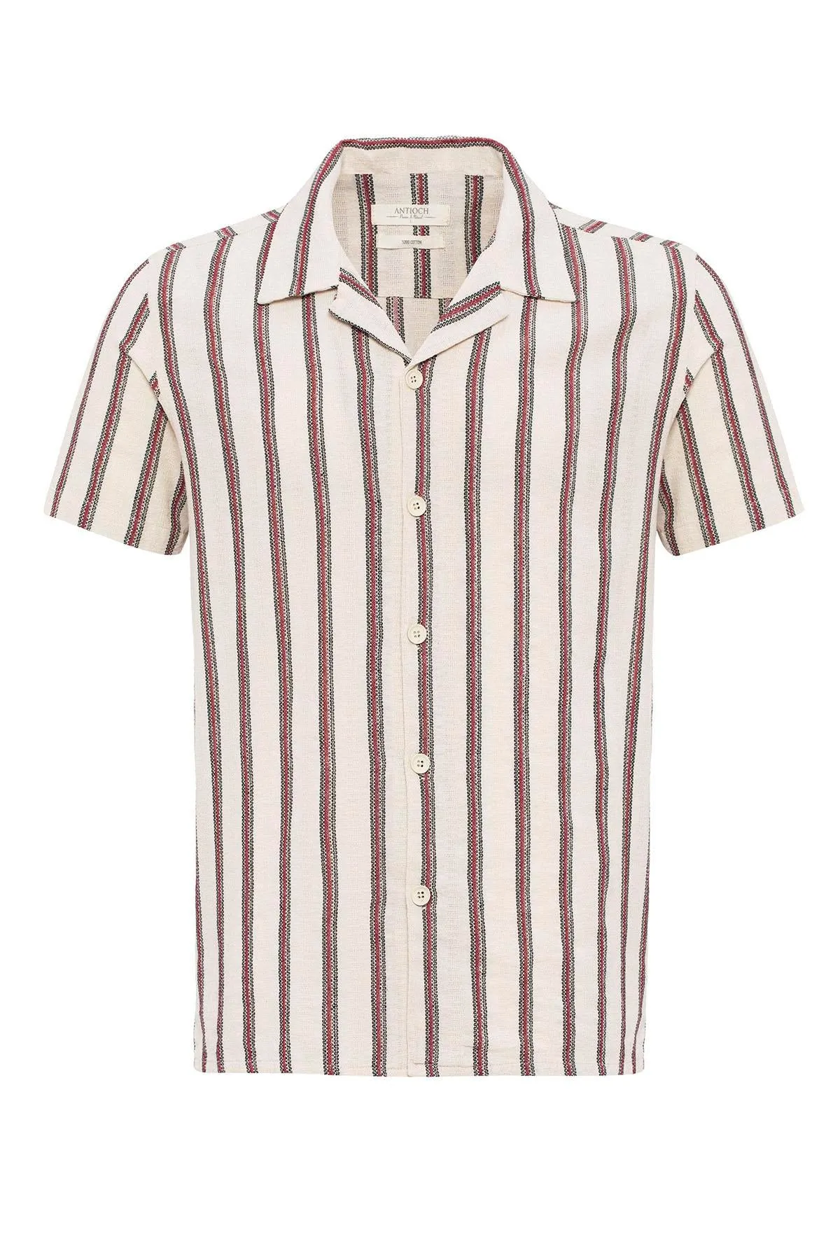 ANT Camp  Collar Striped Men's Shirt - Gary