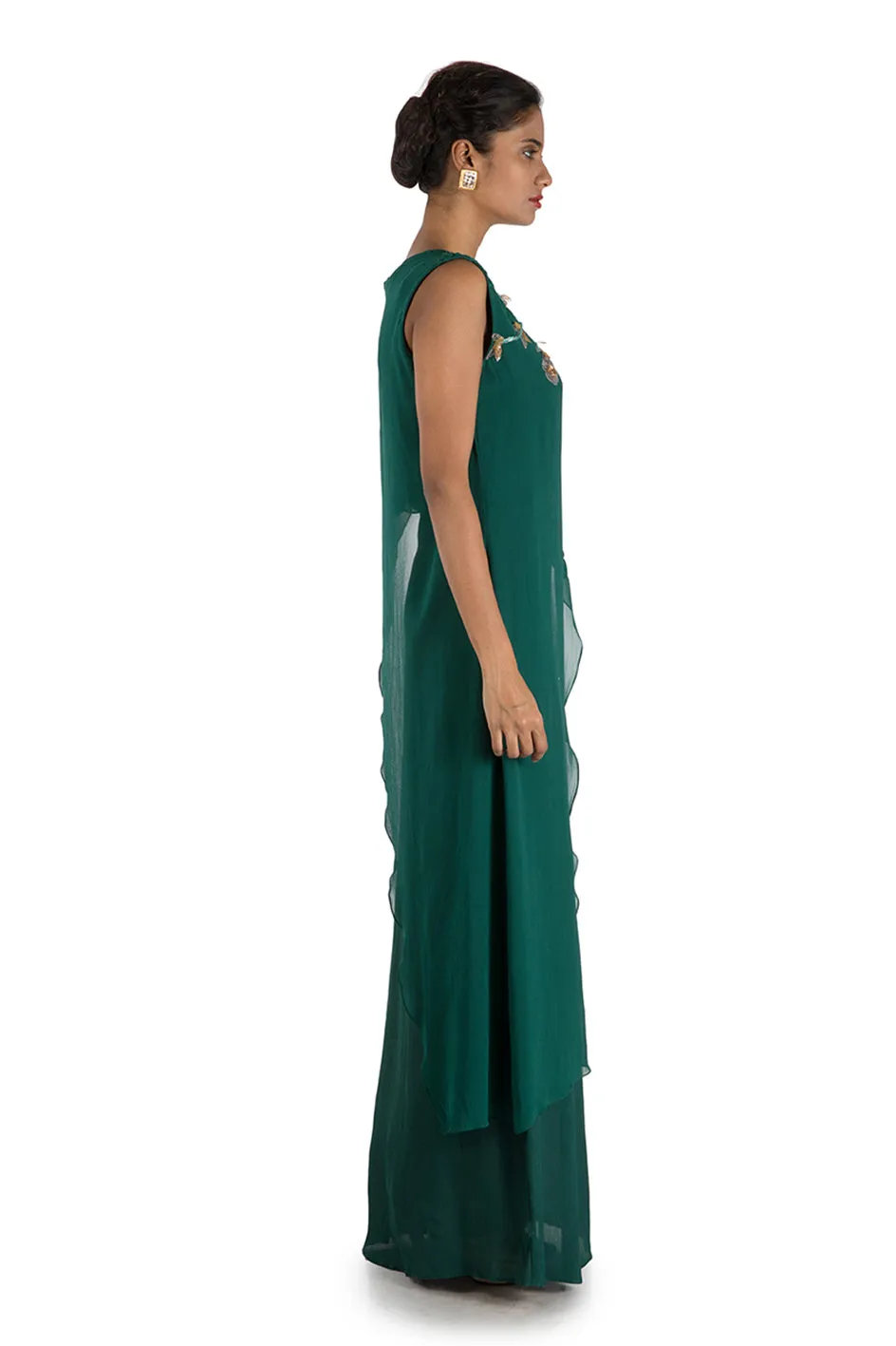 Anushree Agarwal Green Tunic