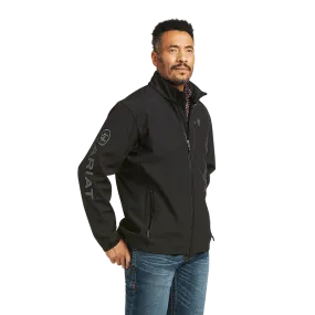 Ariat Mens Logo 2.0 Patriot Softshell Black Concealed Carry Jacket - Big