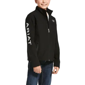 Ariat Youth New Team Black Softshell Jacket