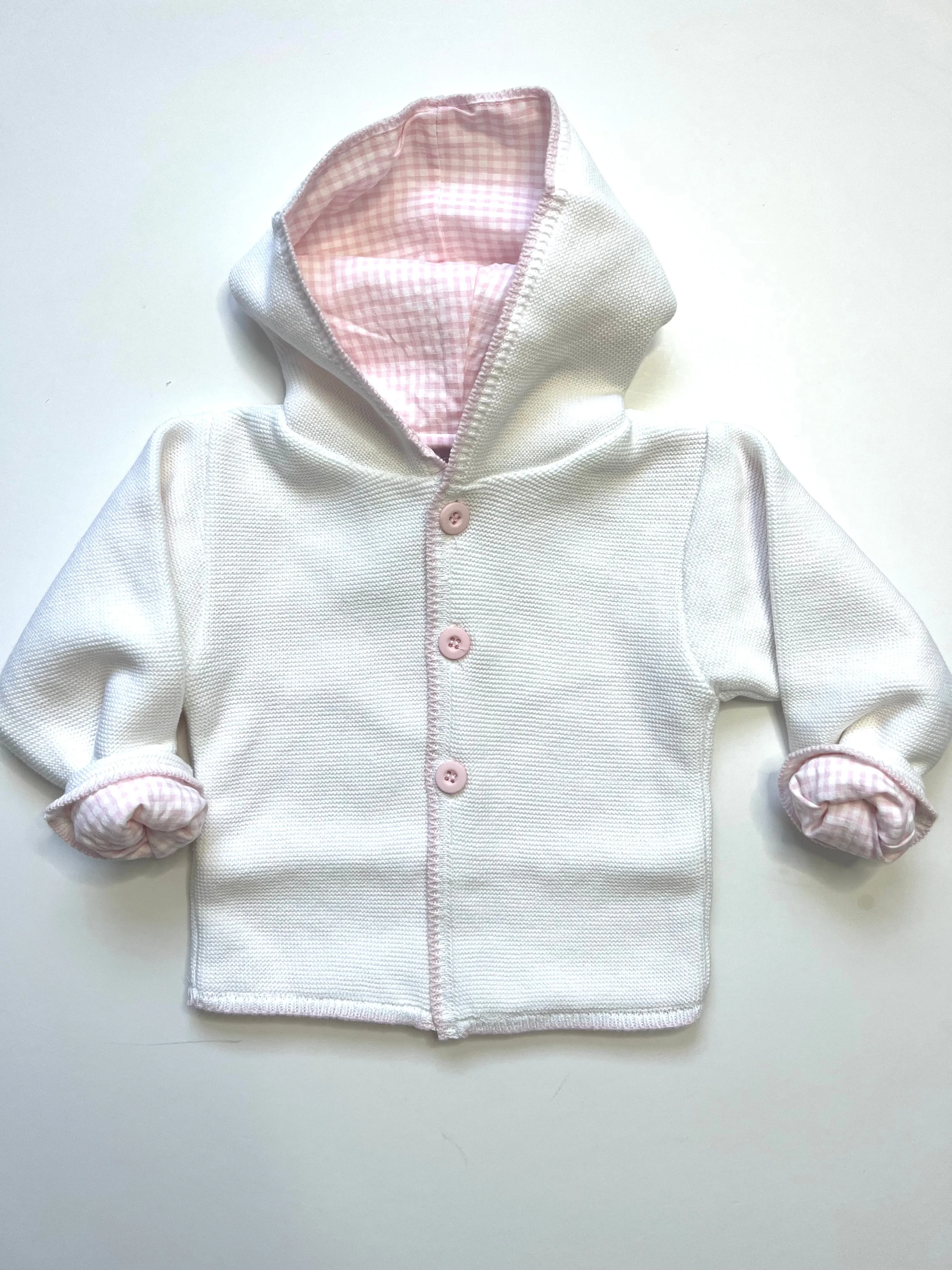 Baby Lined Hooded Sweater Jacket