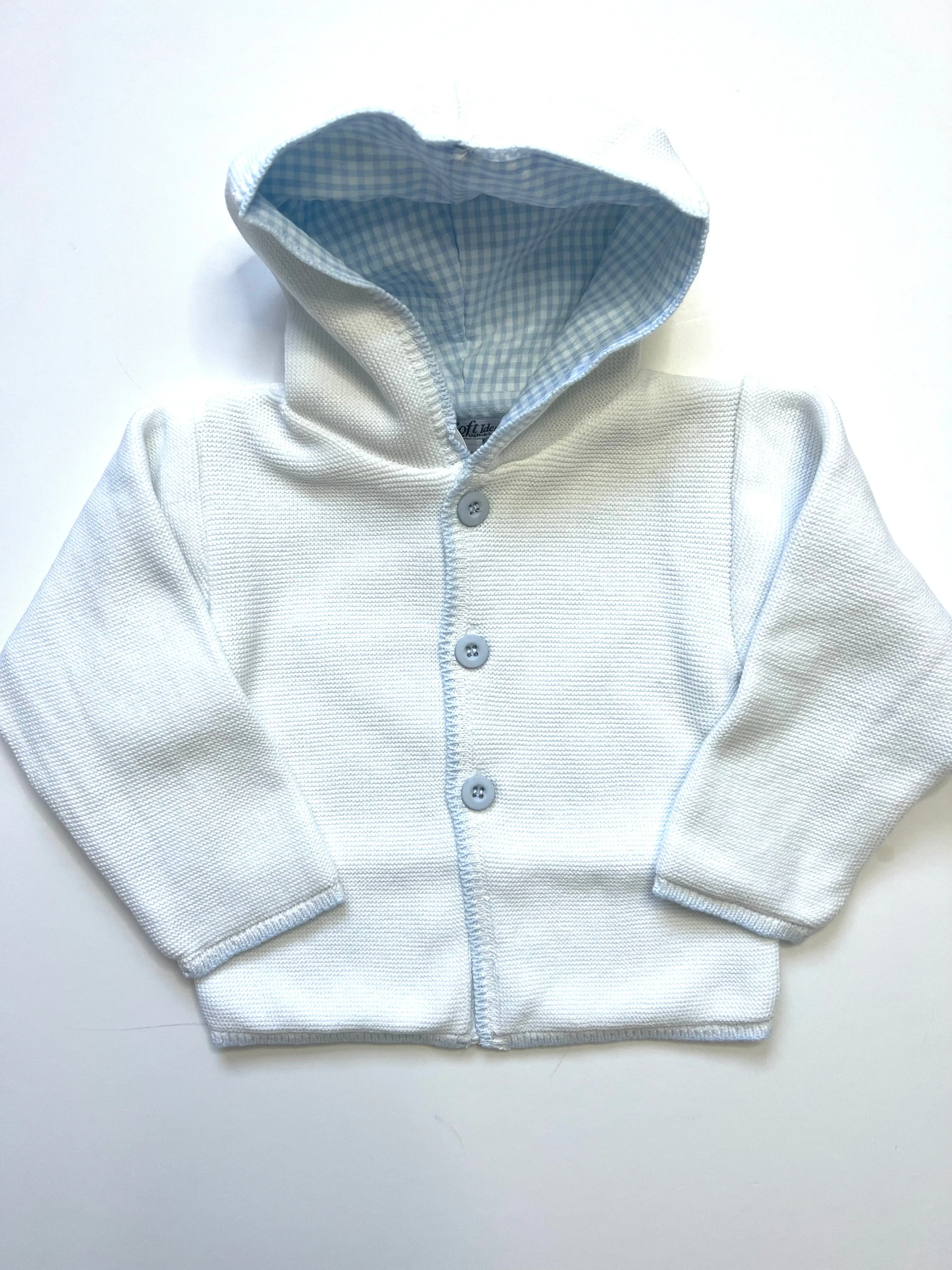 Baby Lined Hooded Sweater Jacket