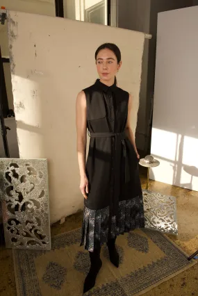 Black Jelda Midi Dress