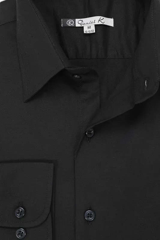 Black Long Sleeve Dress Shirt