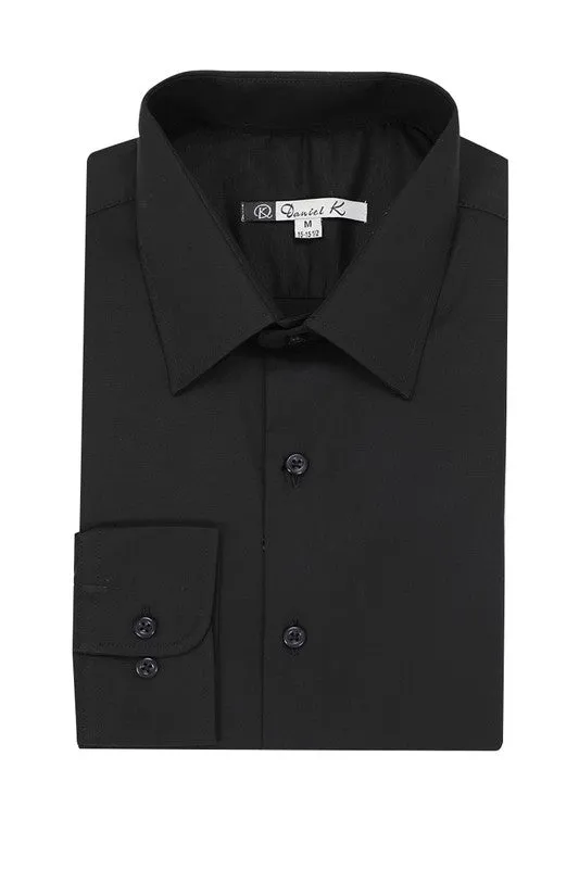 Black Long Sleeve Dress Shirt