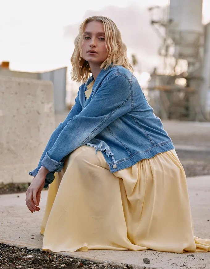 Blossum Denim Jacket Indigo