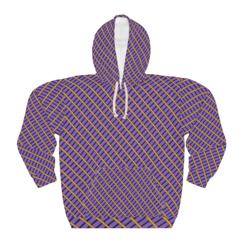 Bold Aop Unisex Pullover Hoodie Stripes