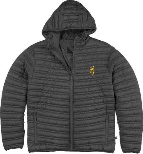 Browning Packable Puffer Jacket - Carbon Gray X-large Size