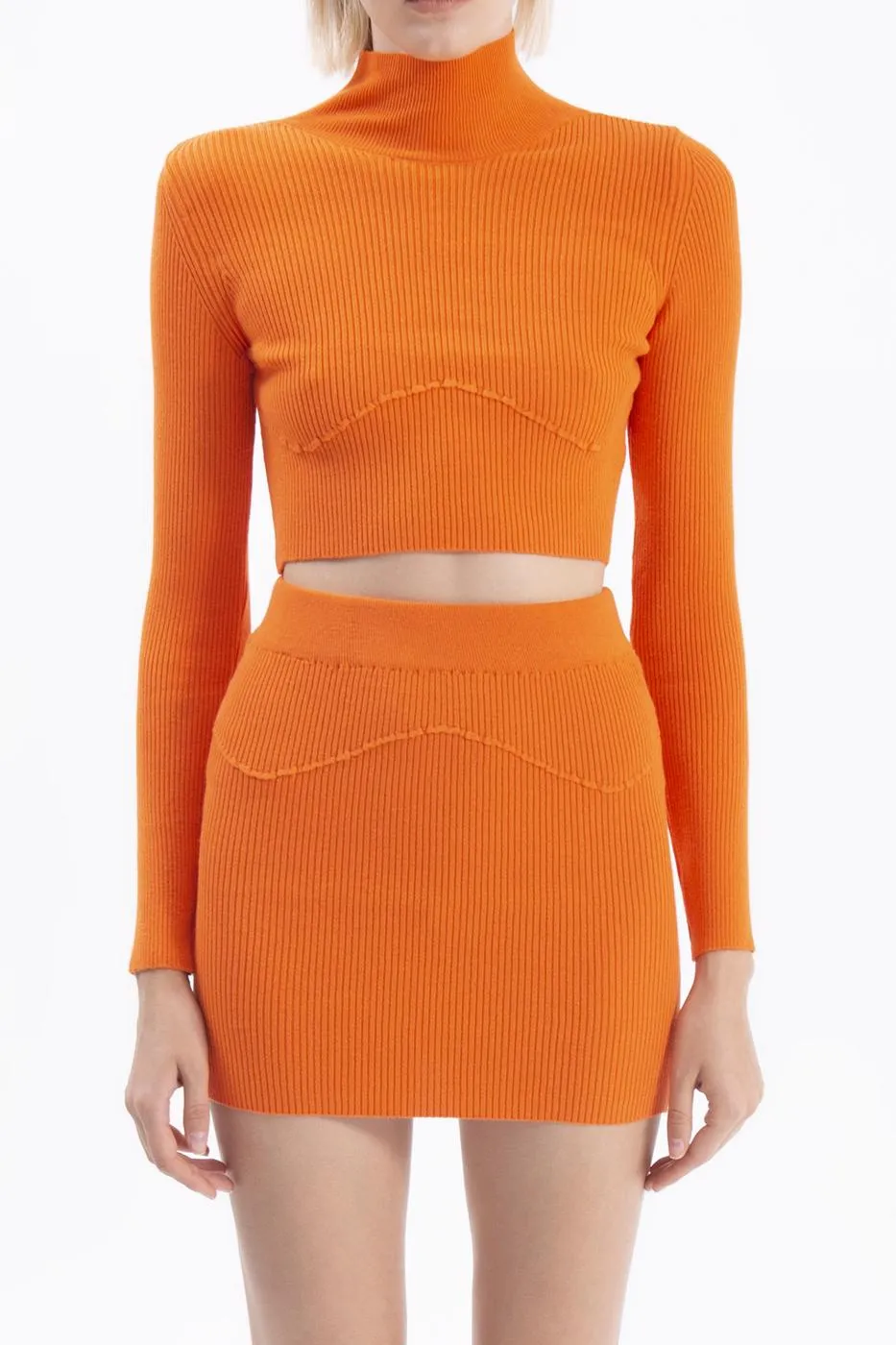 BSL Women Knitted mini skirt - Bagnolet