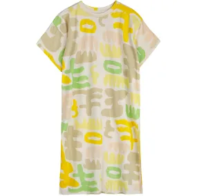 Carnival Print Long T-shirt Dress by Bobo Choses Womenswear - Last Ones In Stock - Small / Medium