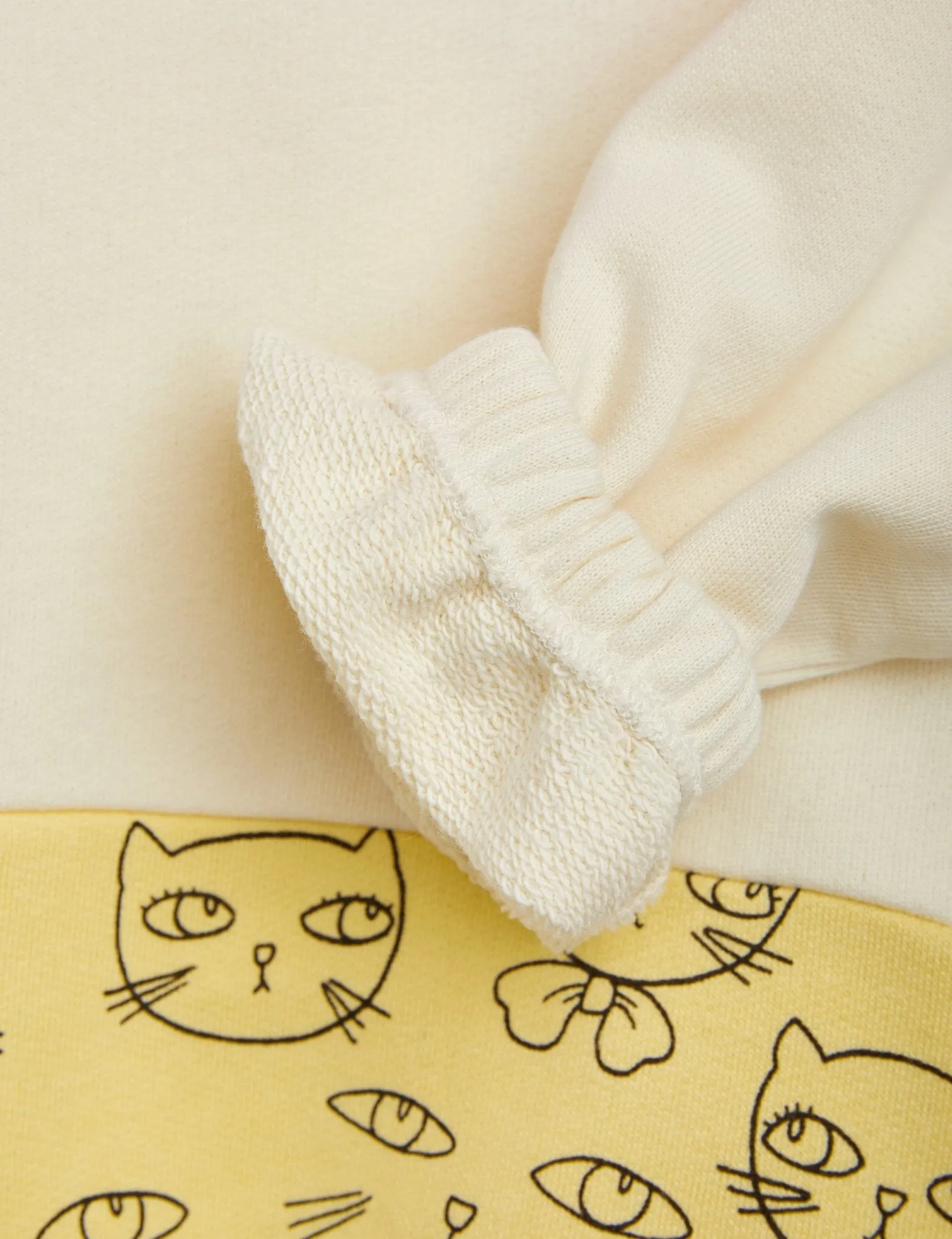 Cathletes Hoodie Sweatshirt by Mini Rodini