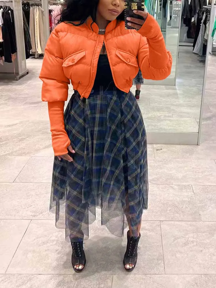 Crop Puffer Jacket
