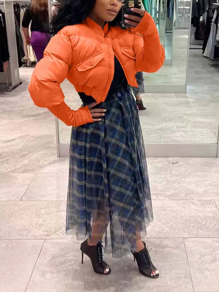 Crop Puffer Jacket
