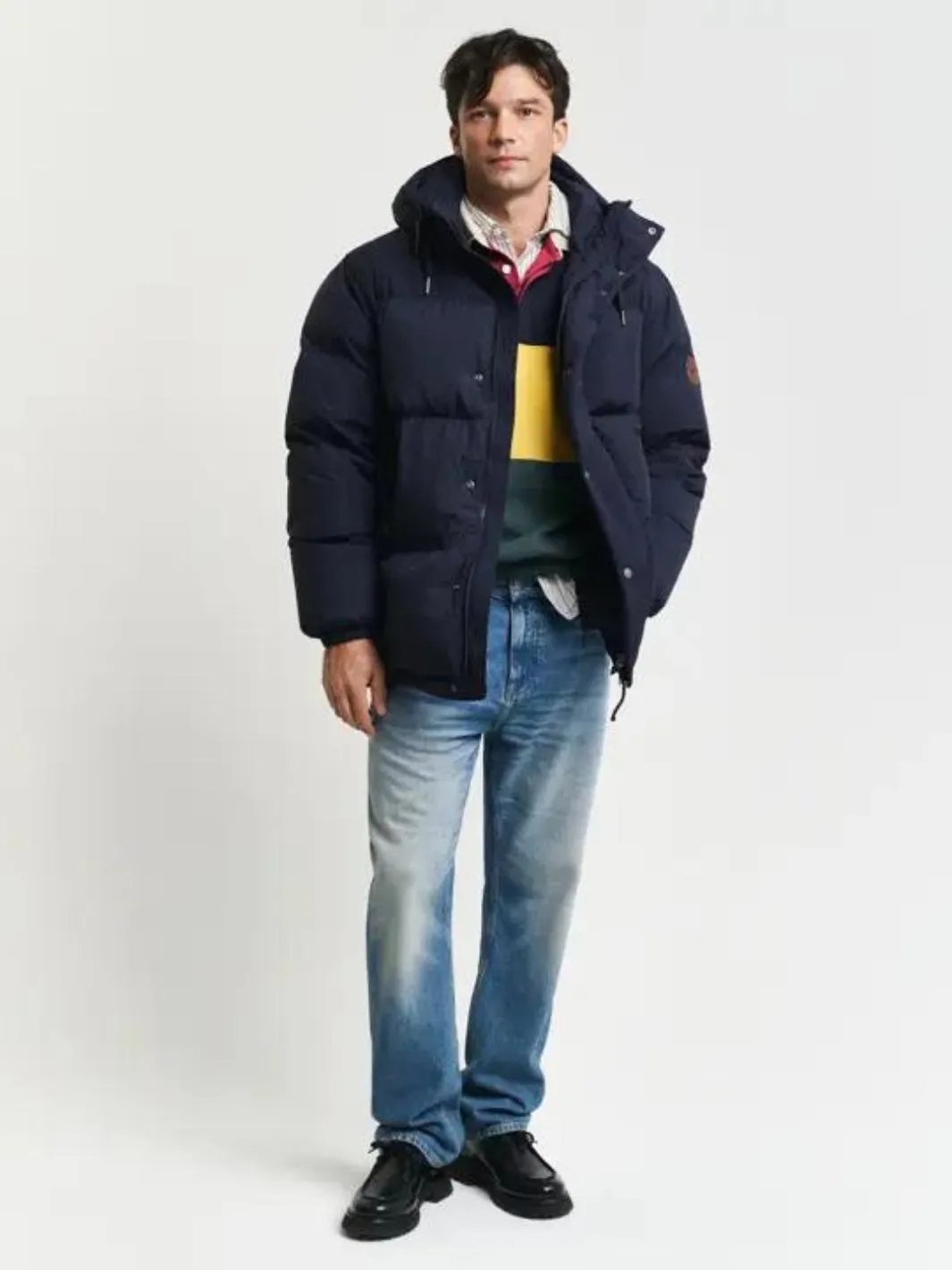 DOWN WINTER PUFFER JACKET Marine