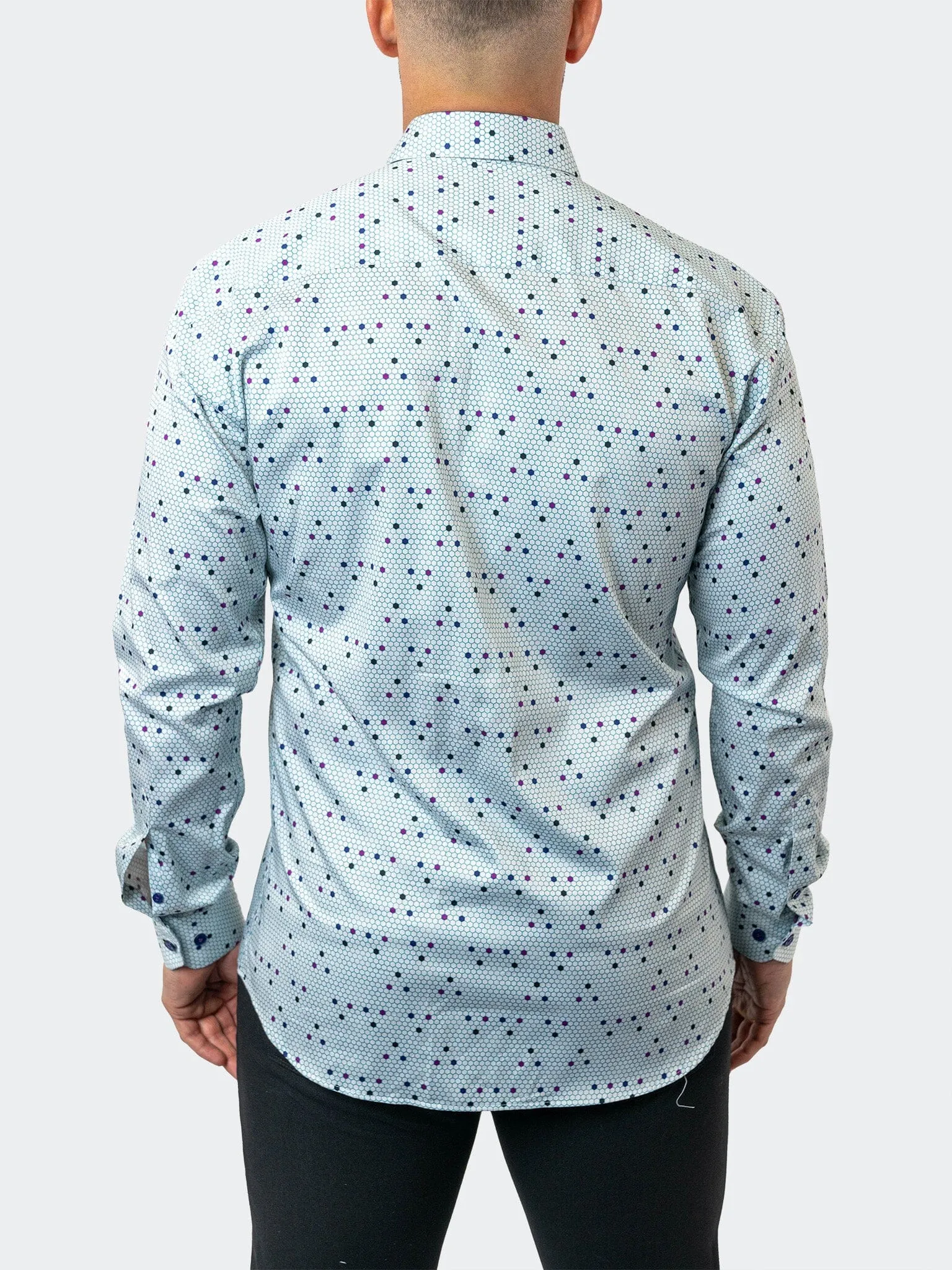 Fibonacci StretchMinecraft23 White