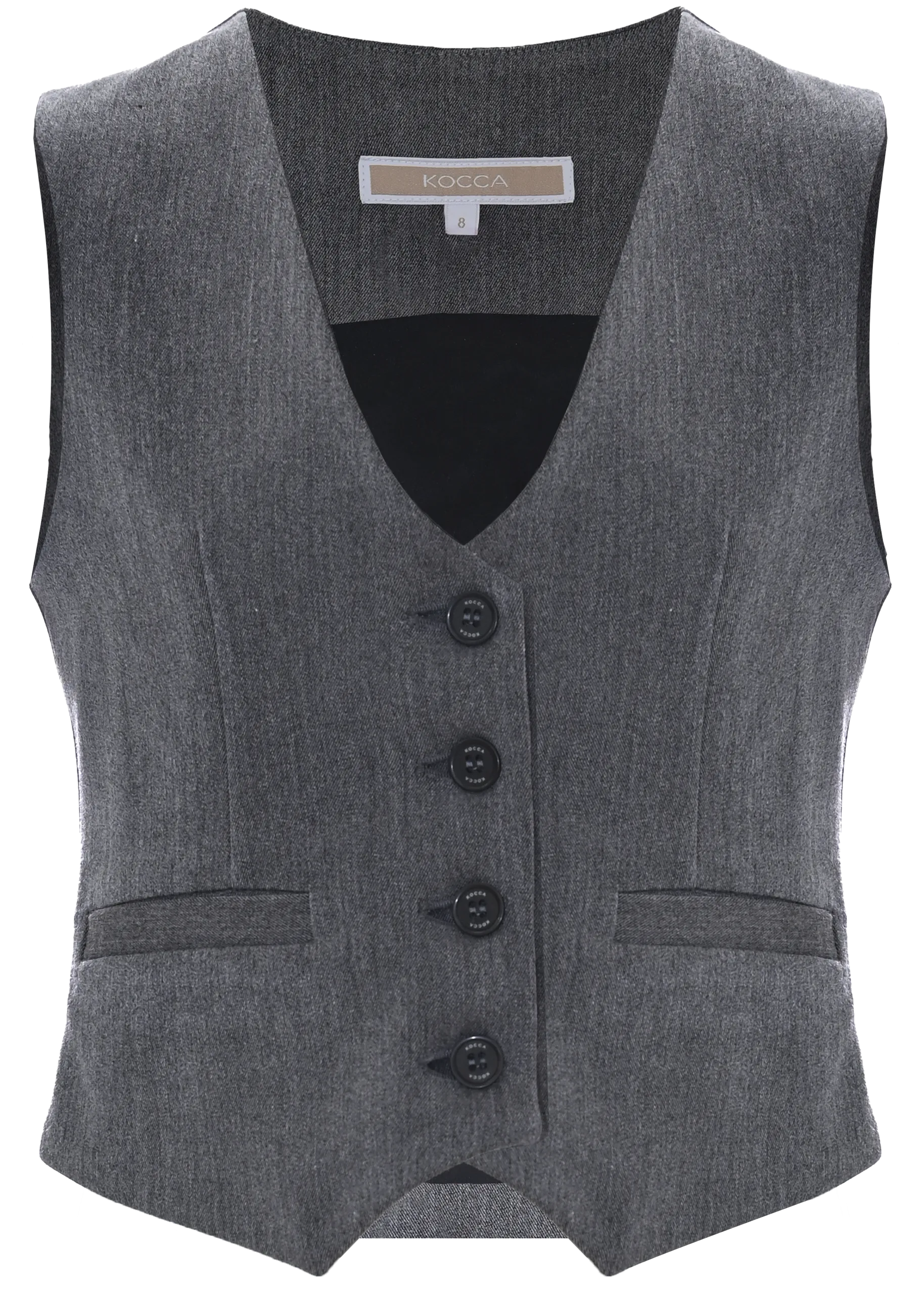 Gilet Grigio Scuro