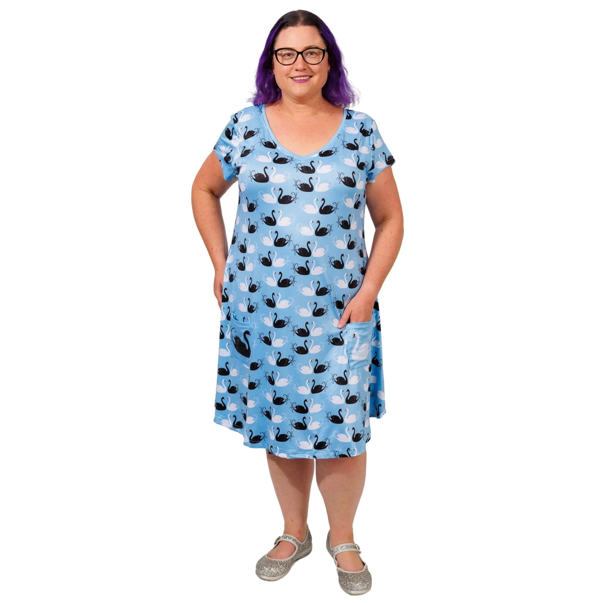 Grace Tunic Dress With Pockets