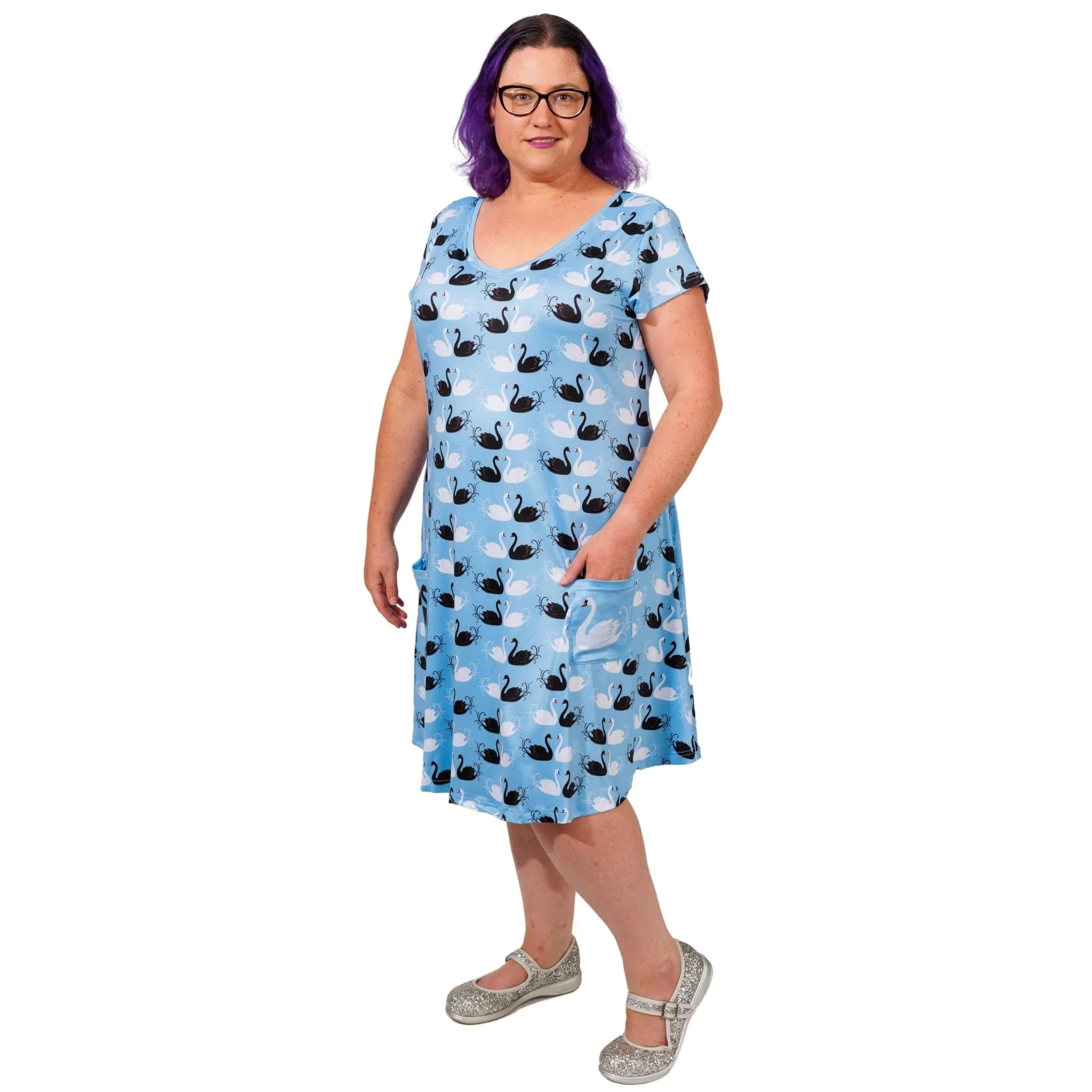 Grace Tunic Dress With Pockets