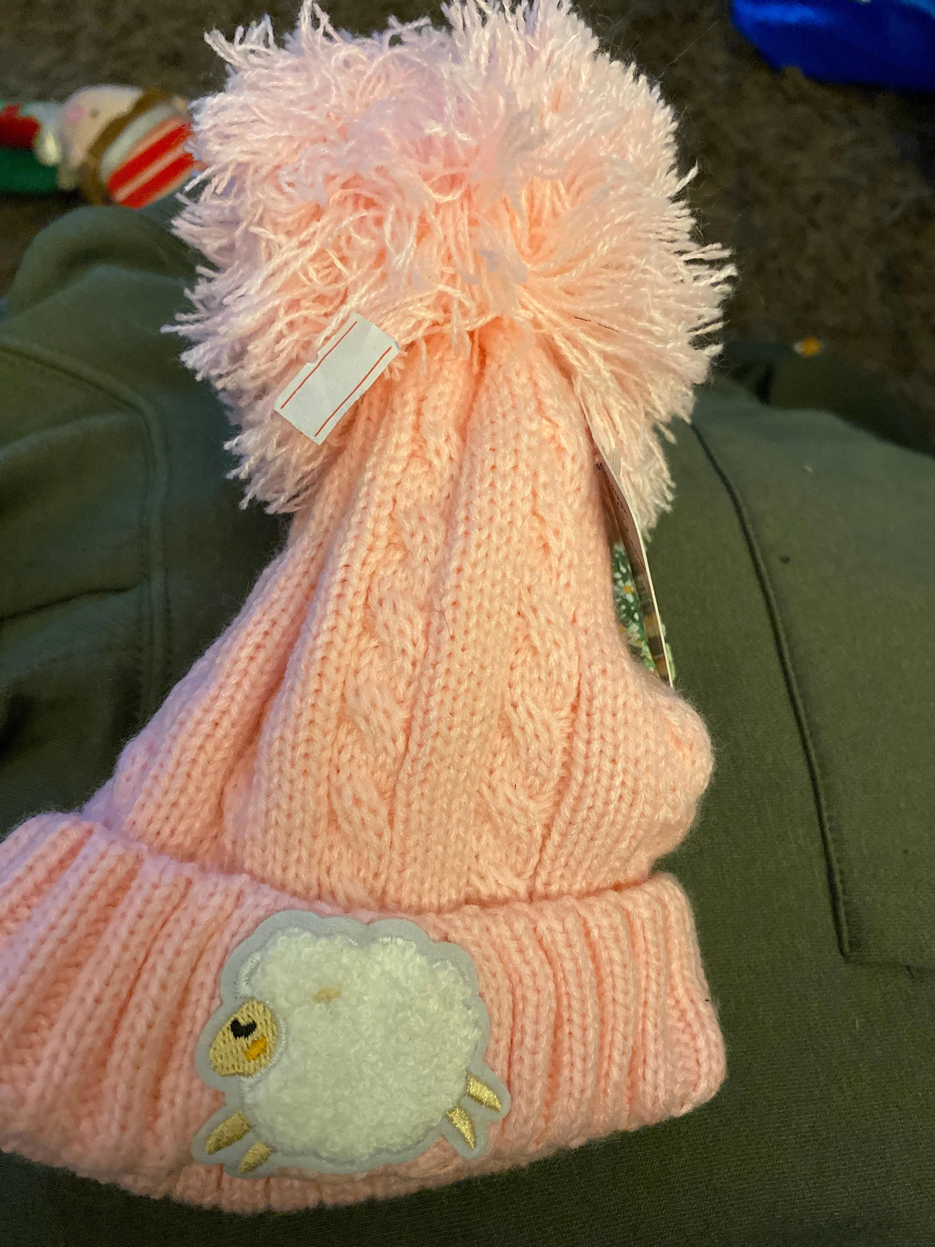 Infant sheep Bobble Hat