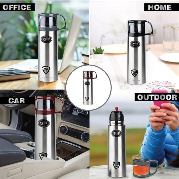 Instyle Flask, Vacusteel Water Bottle, 750ml