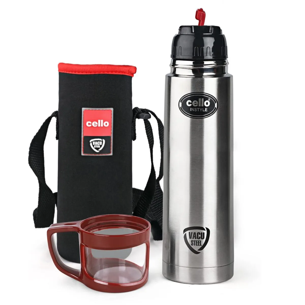 Instyle Flask, Vacusteel Water Bottle, 750ml