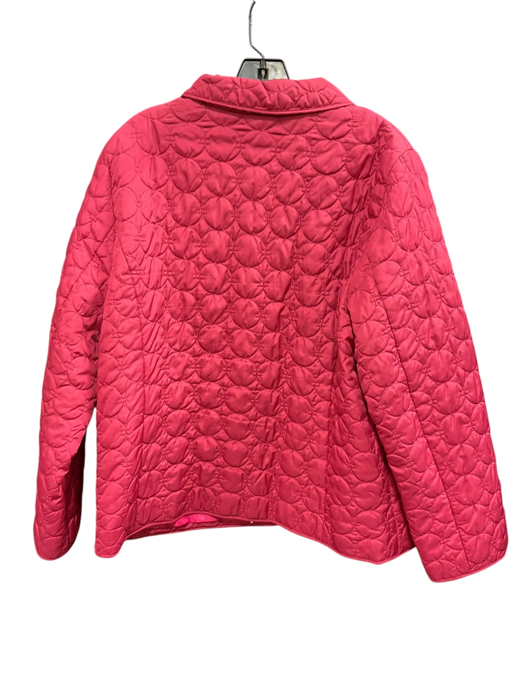 Jacket Puffer & Quilted By Charter Club In Pink, Size: Xl