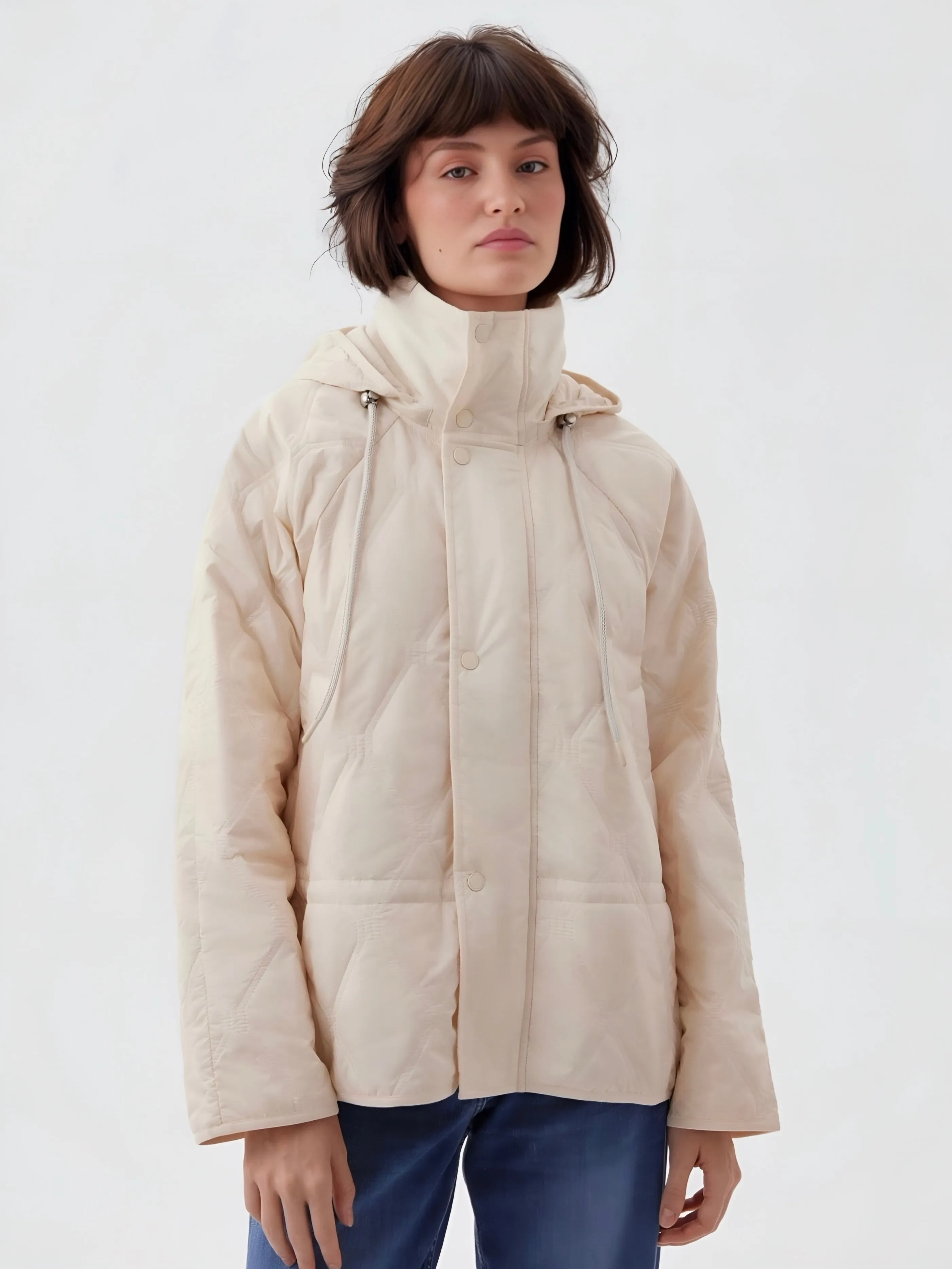 Jacket with Removable Hood