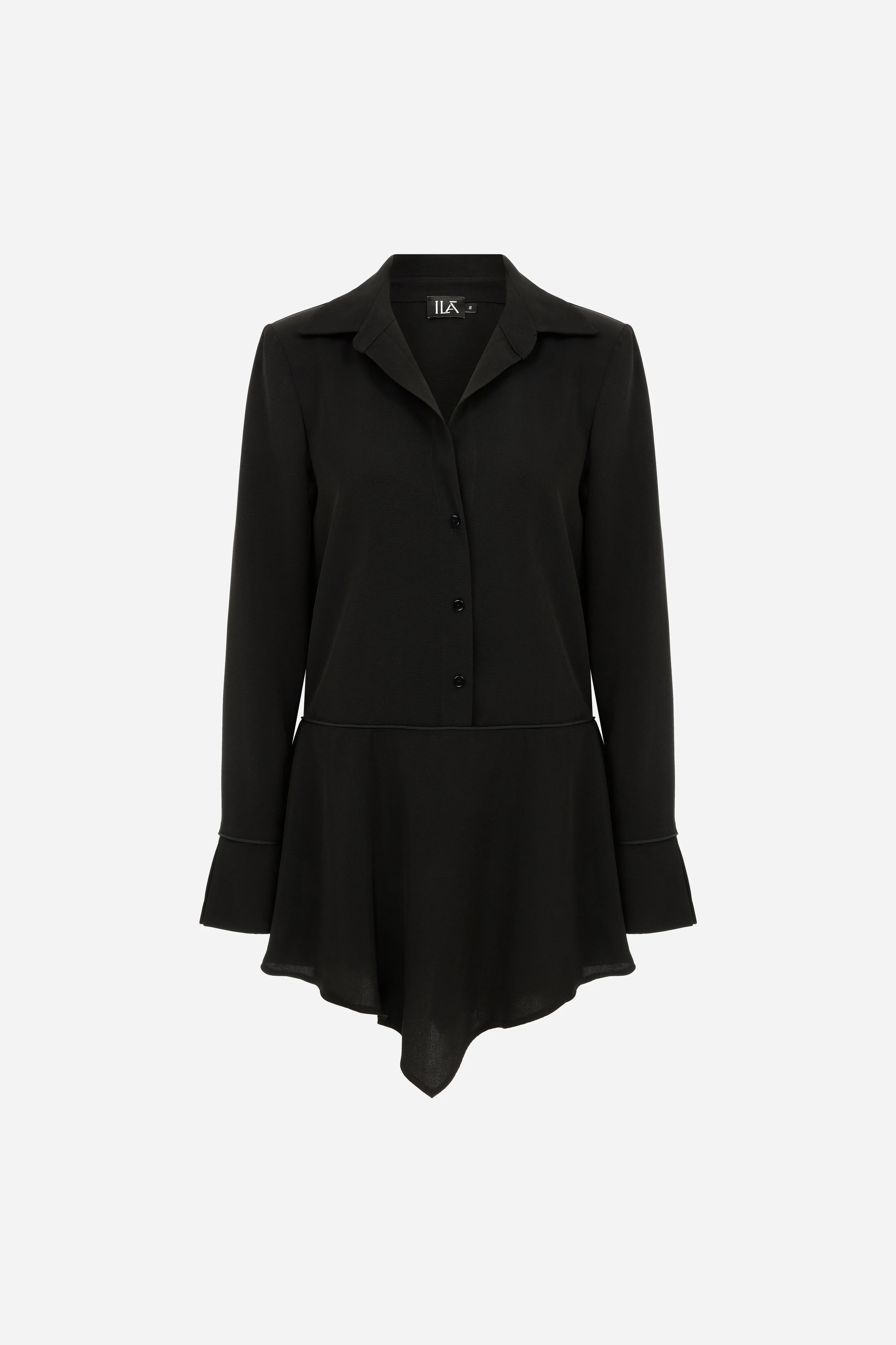 Jaya - Shirt Dress With Contrast Piping