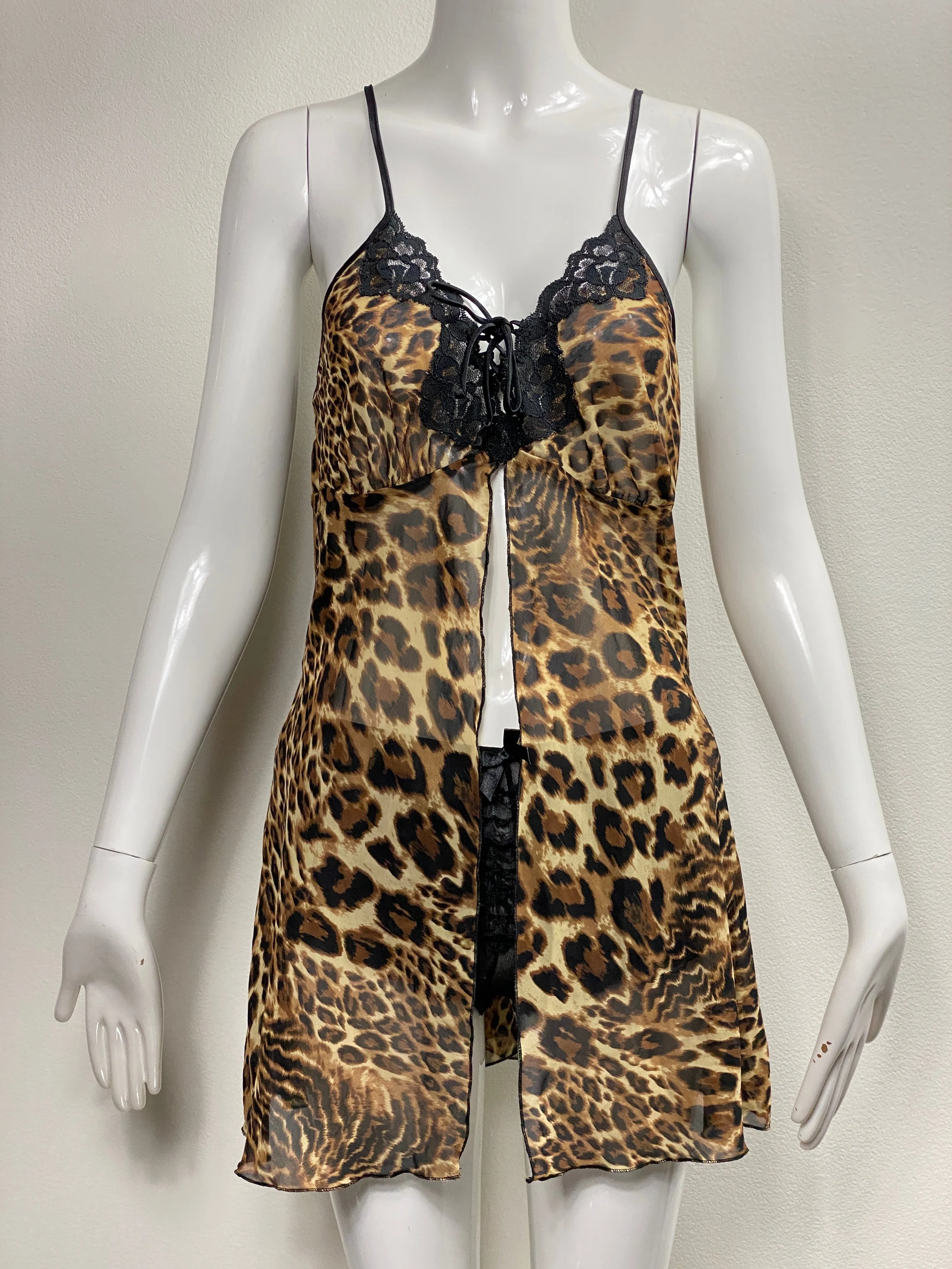 Leopard Slip Dress