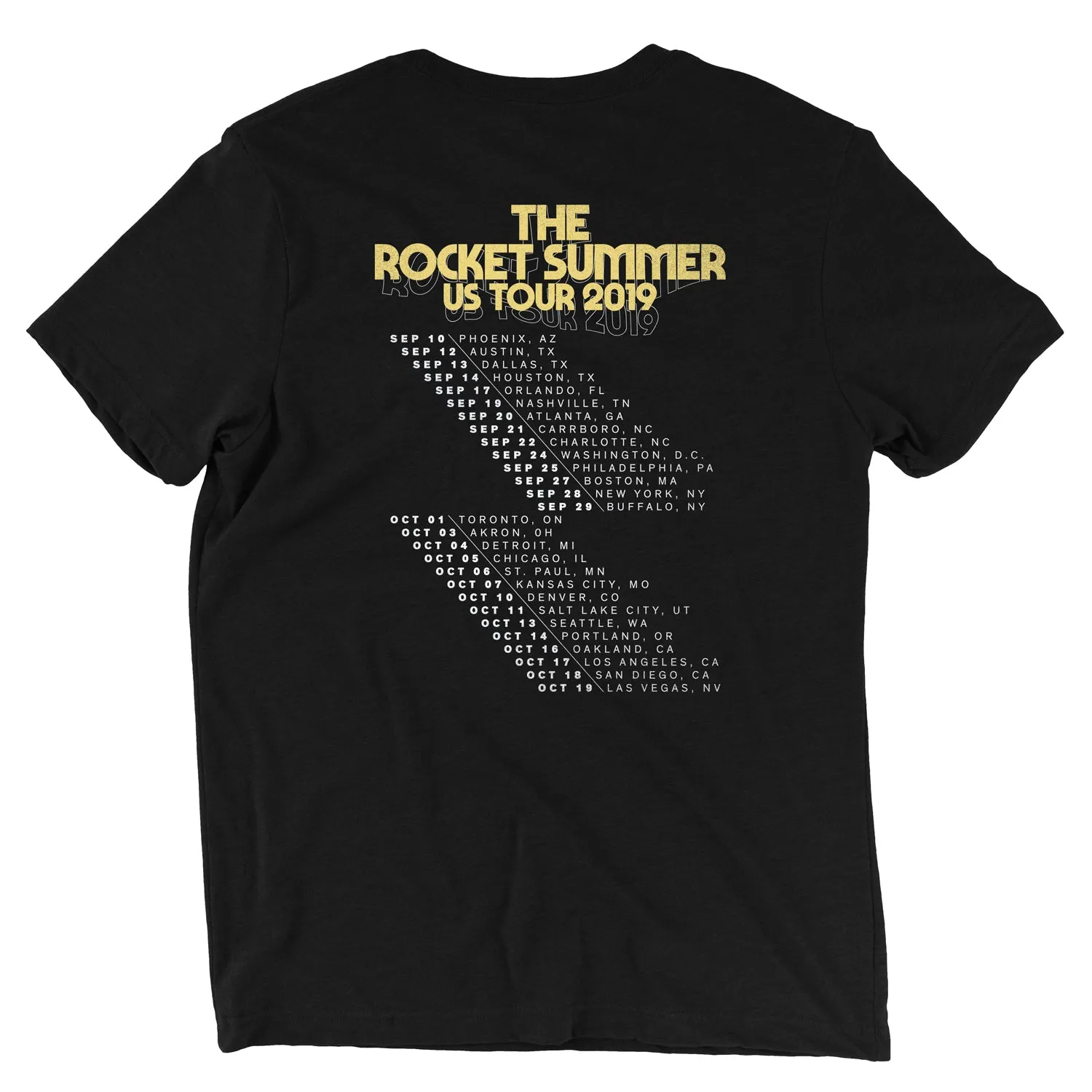 Live US Tour Black Tee
