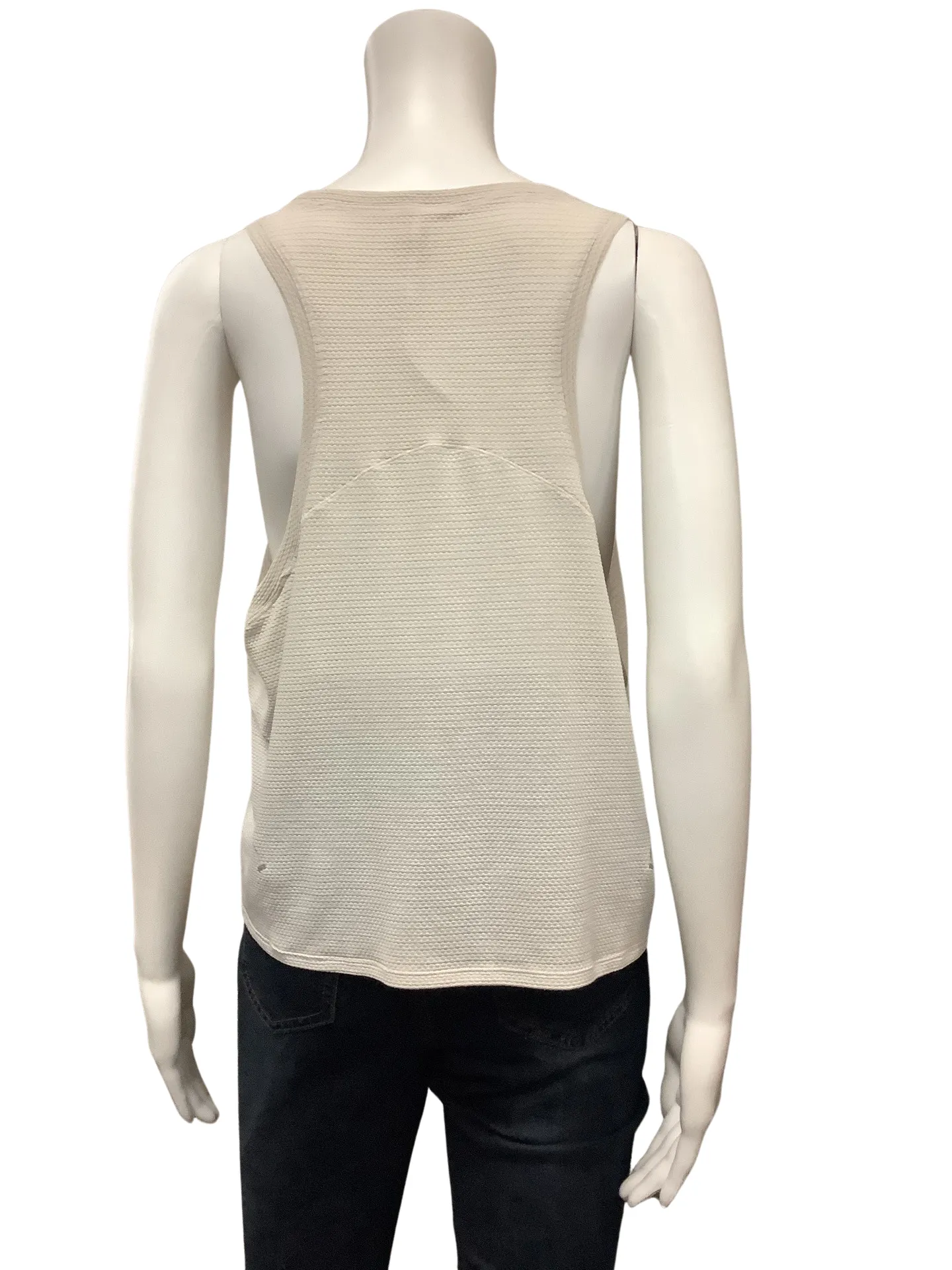 Lululemon Women's Tank Top Ivory Light Weight Size: 14
