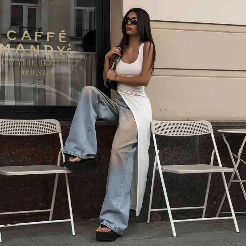 Lyssa Open Side Maxi Tank Dress