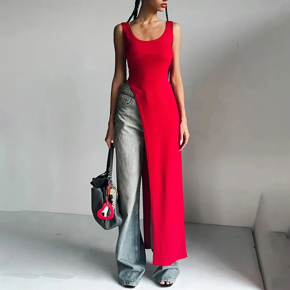 Lyssa Open Side Maxi Tank Dress