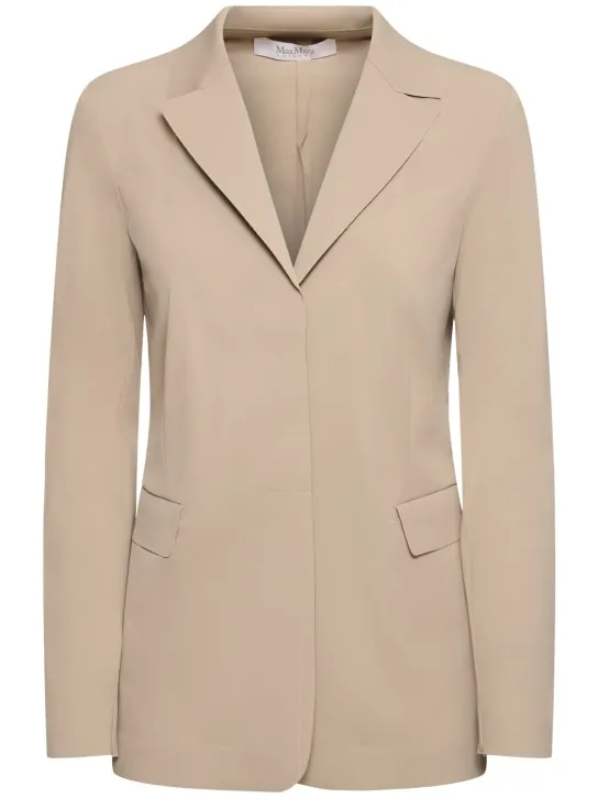 Max Mara   Kaiser stretch jersey jacket 
