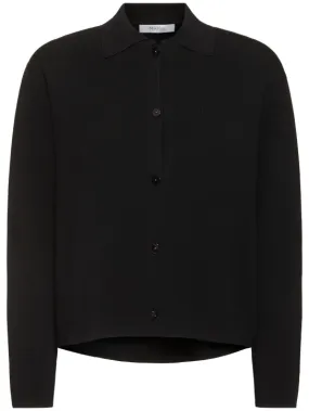 Max Mara   Kiota short crepe jacket w/ buttons 