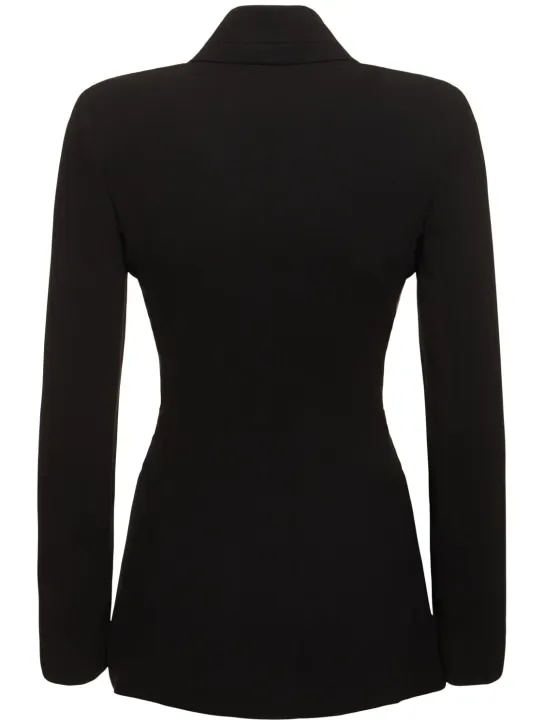 Max Mara   Seggio cady self-tie jacket 