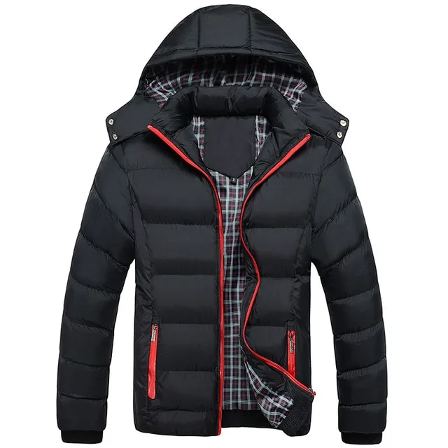 Men's Hooded Puffer Jacket