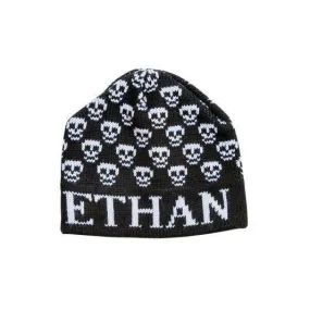 Mini Skulls Personalized Knit Hat