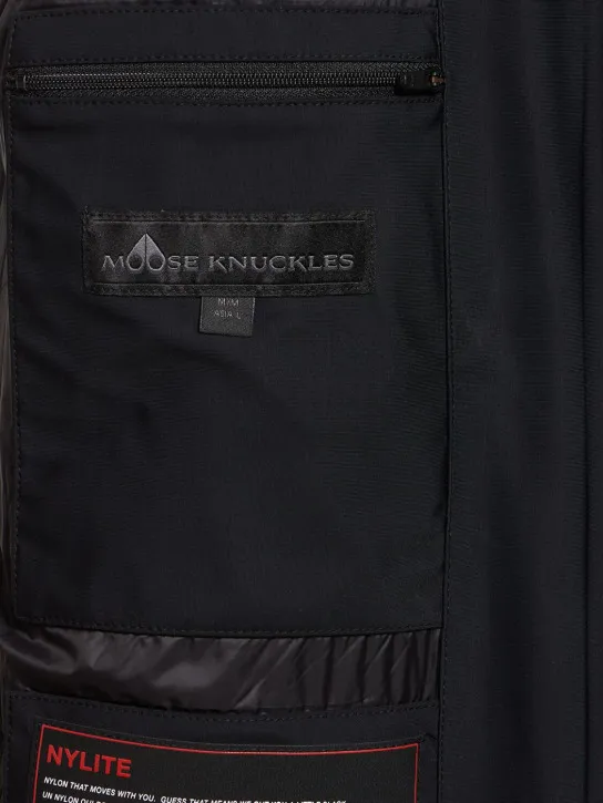 Moose Knuckles   Grayton 2 tech blend jacket 