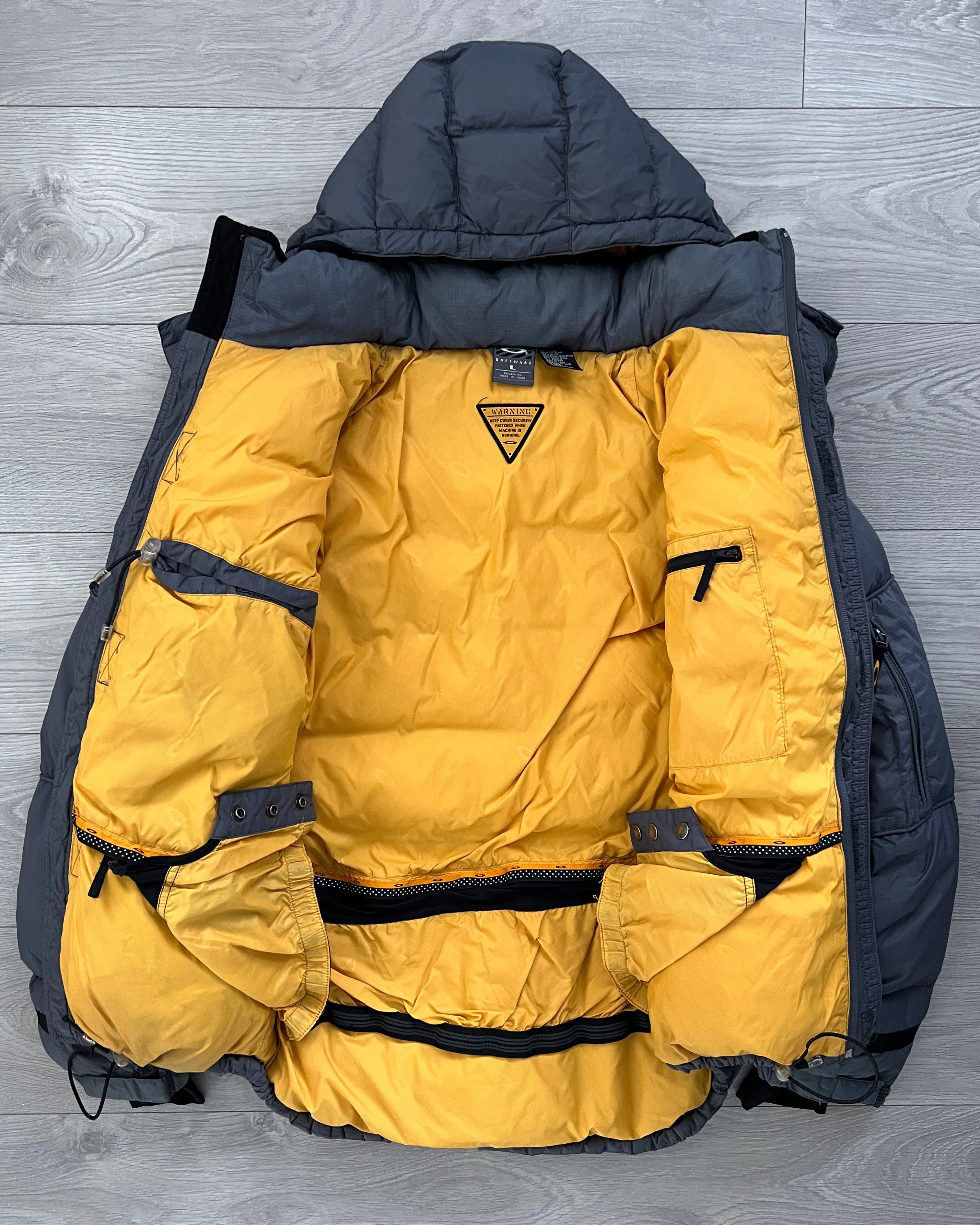 Oakley Software FW2006 Goose Down Technical Puffer Jacket - Size S