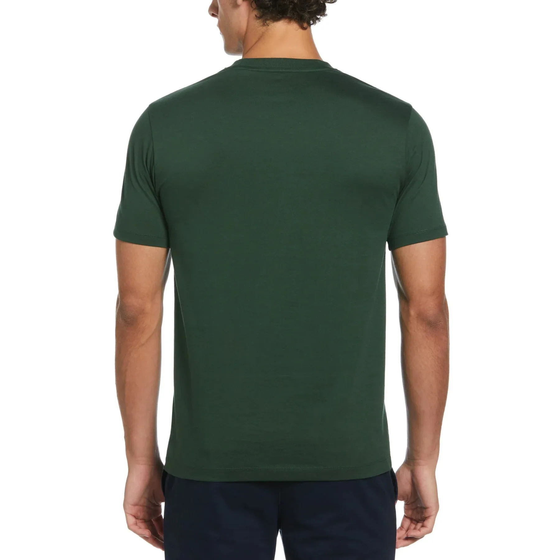 Original Penguin Pin Point Embroidered Pete T-Shirt - Sycamore
